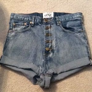 Denim Jean Shorts